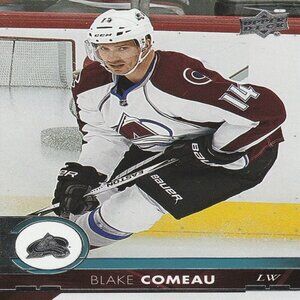 Blake Comeau (Colorado Avalanche) 2017/2018 Upper Deck Series 1 Hockey Card